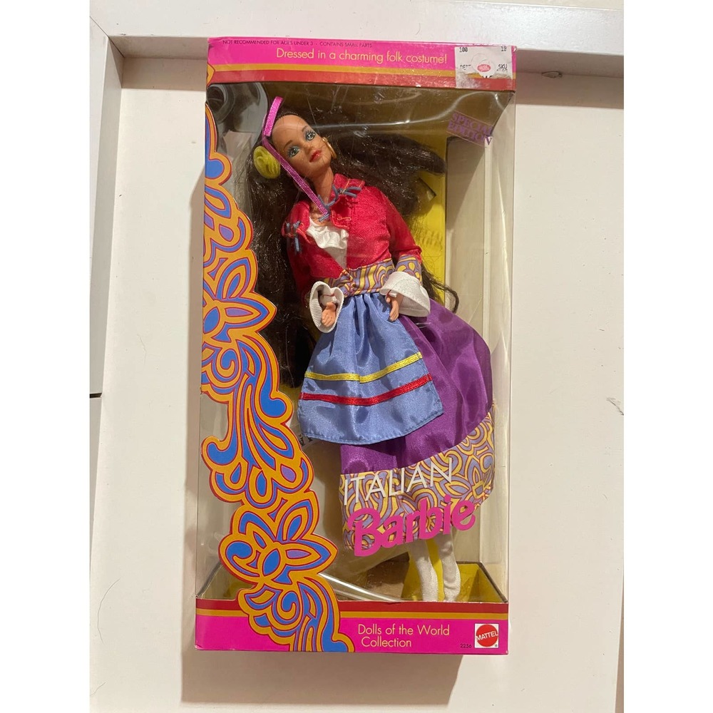 Vintage 1992 Barbie Doll from Dolls of the World Collection Mattel 2256